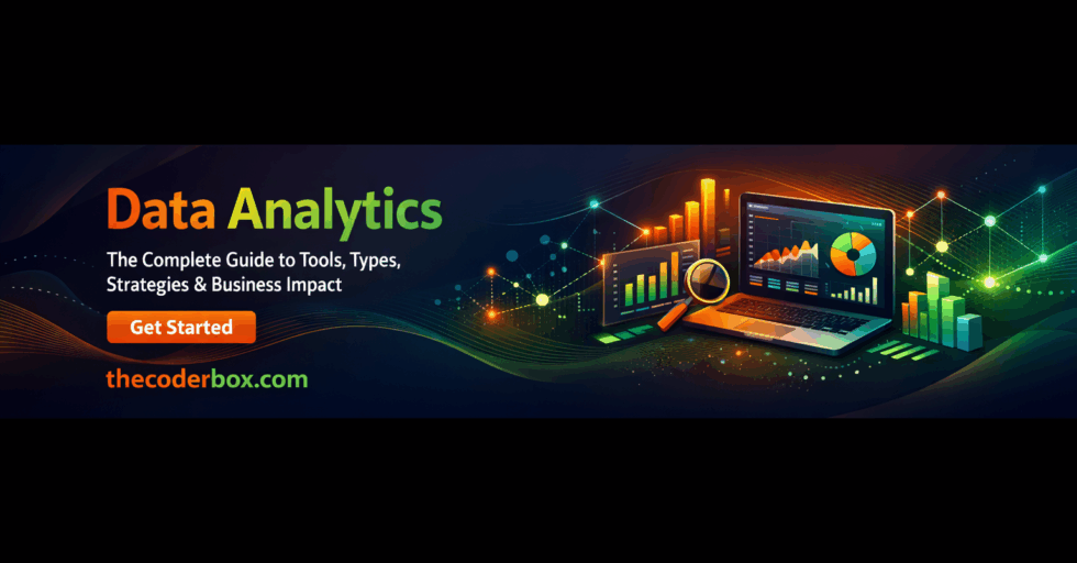 Data analytics guide with tech visuals Data Analytics Guide