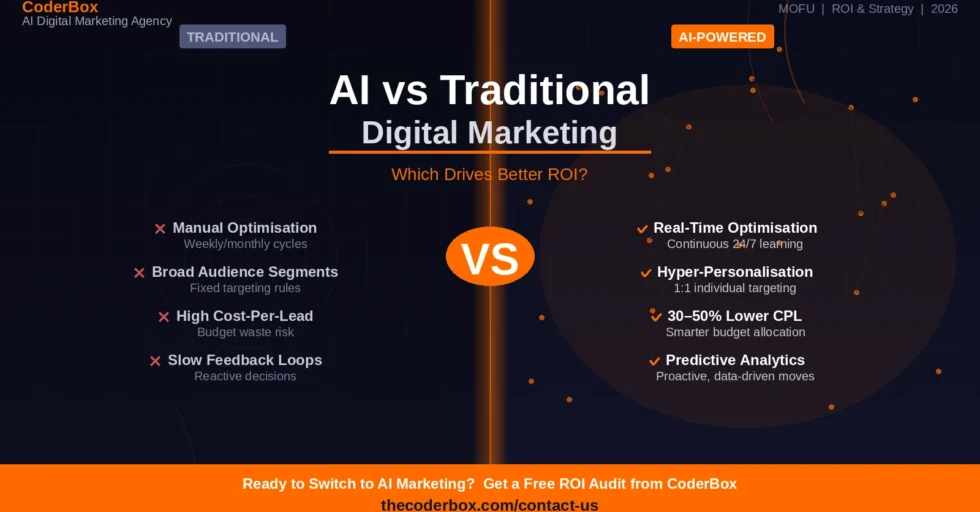 AI vs Traditional Digital Marketing AI vs Traditional Digital Marketing